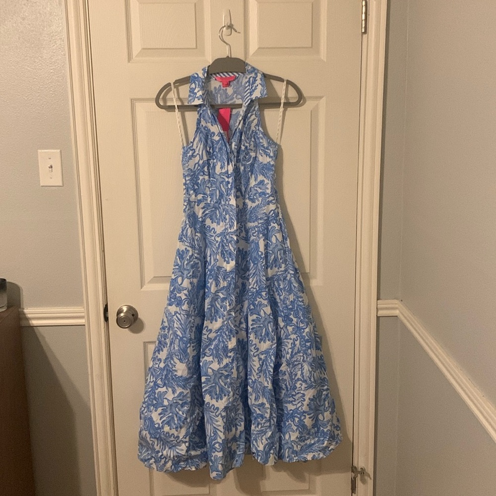 NWT LILLY PULITZER CHRISELLA STRETCH SHIRTDRESS